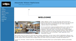 Desktop Screenshot of absolutevisionopticians.com